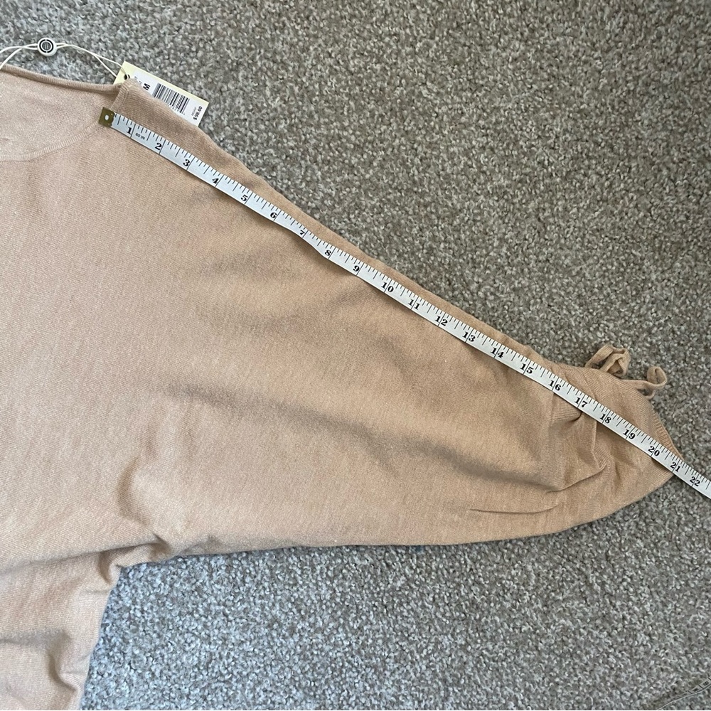 MAX STUDIO Ruched Sleeve Knit Sweater - Picture 10 of 11